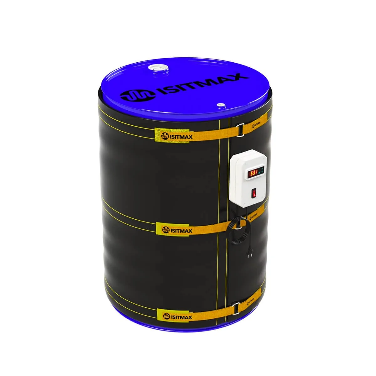Industrial drum heating jacket