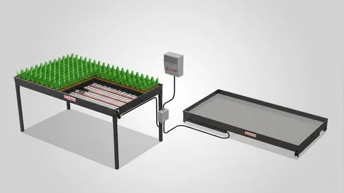 Heated Seedling and Sapling Bench